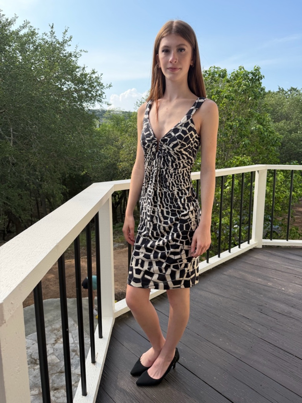 Diane Von Furstenberg Geometric print dress - Picture 5 of 15